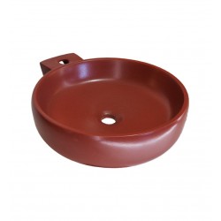 Επικαθήμενος Νιπτήρας Μπάνιου Φ44 Adamidis Cupa 44Μ 105049109 Μπορντώ Ματ